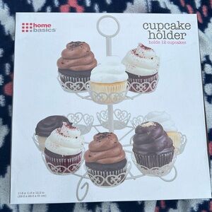 NIB Home Basics Cupcake Holder